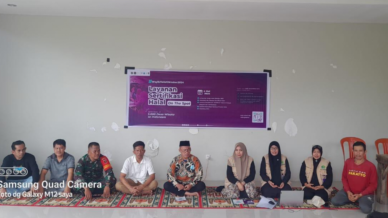 SERTIFIKASI HALAL GRATIS DI DESTINASI WISATA GUNUNG PANGNGALLEANG TOPPA
