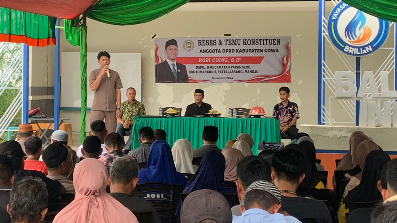 Anggota DPRD Gowa Gelar Reses di Desa Pakatto
