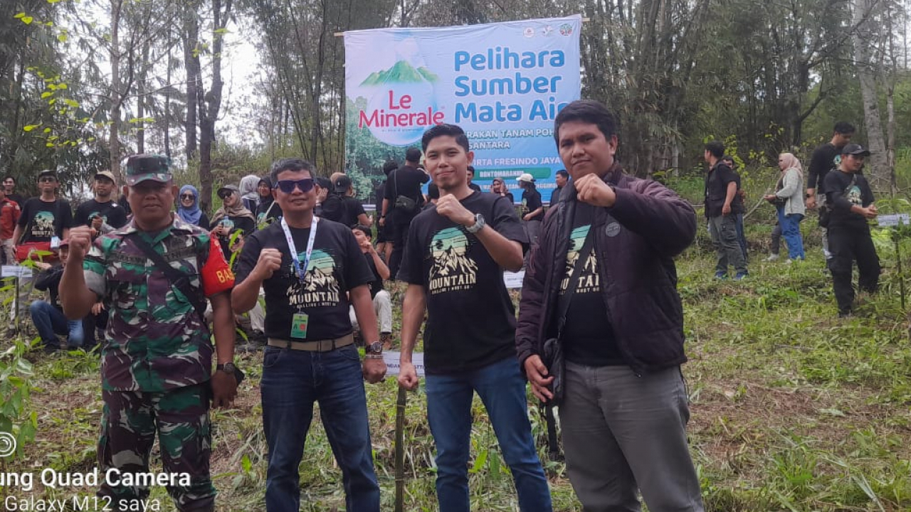 Penghijauan Taman Wisata Alam Malino melalui Sinergi Multipihak