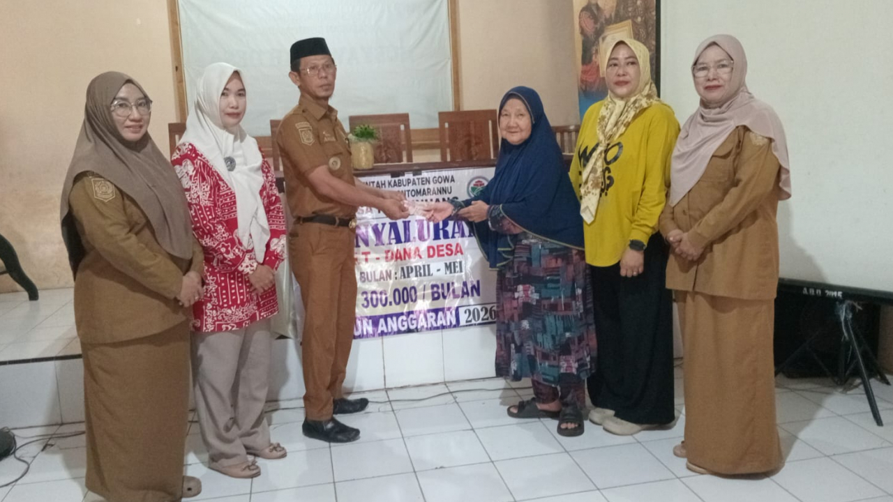 Pemerintah Desa Nirannuang  Salurkan BLT Dana Desa Periode April–Mei 2026