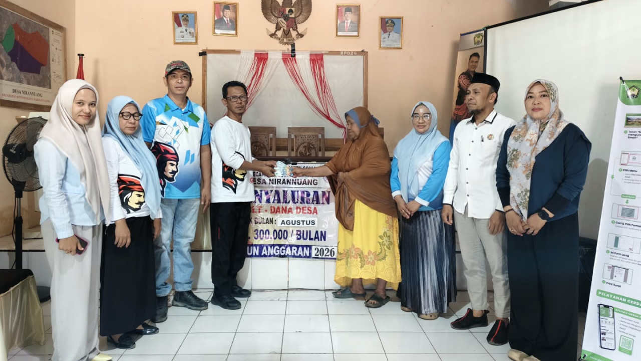 Penyaluran BLT Dana Desa Bulan Agustus T.A 2026 Desa Nirannuang