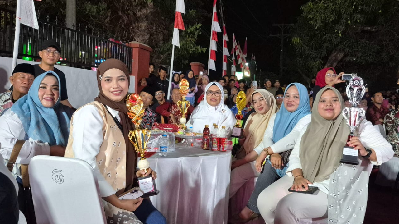 Menghadiri Malam Ramah Tamah Peringatan HUT RI Ke 81 tingkat Kecamatan Bontomarannu