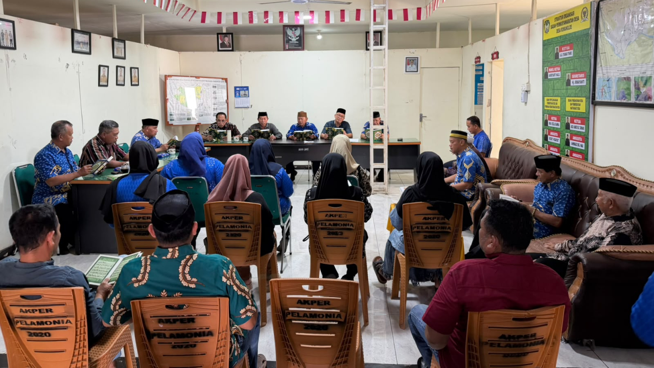 Jum'at Mengaji Pemerintah Desa Romangloe dan BPD