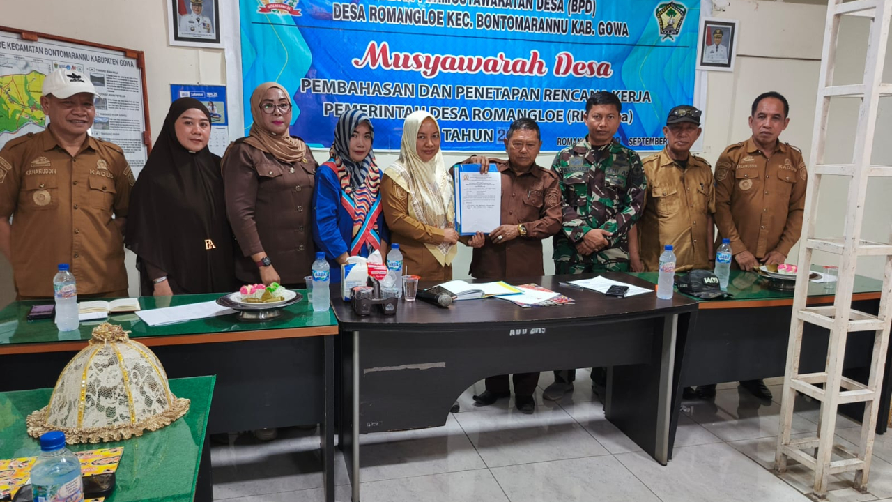 Musyawarah Desa Pembahasan dan Penetapan Rencana Kerja Pemerintah Desa (RKPDesa) TA 2027