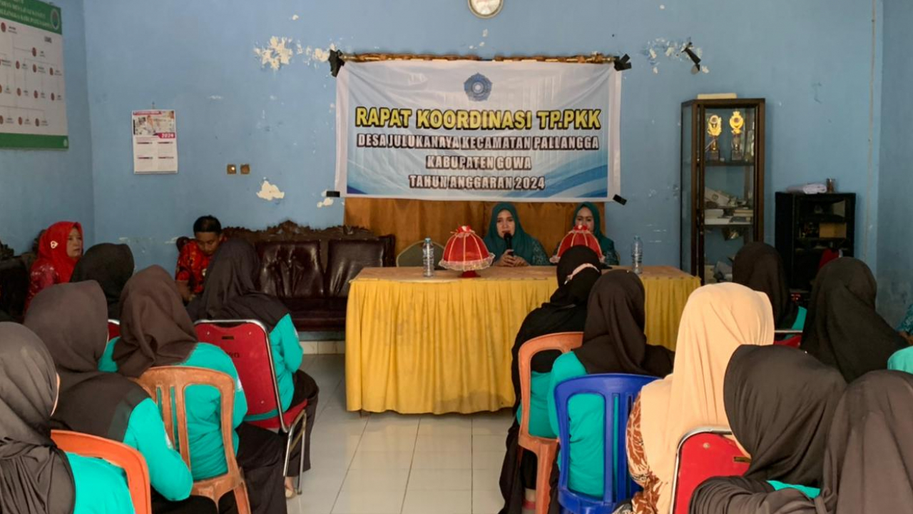 PKK Desa Julukanaya Gelar Rapat Koordinasi Program Kerja