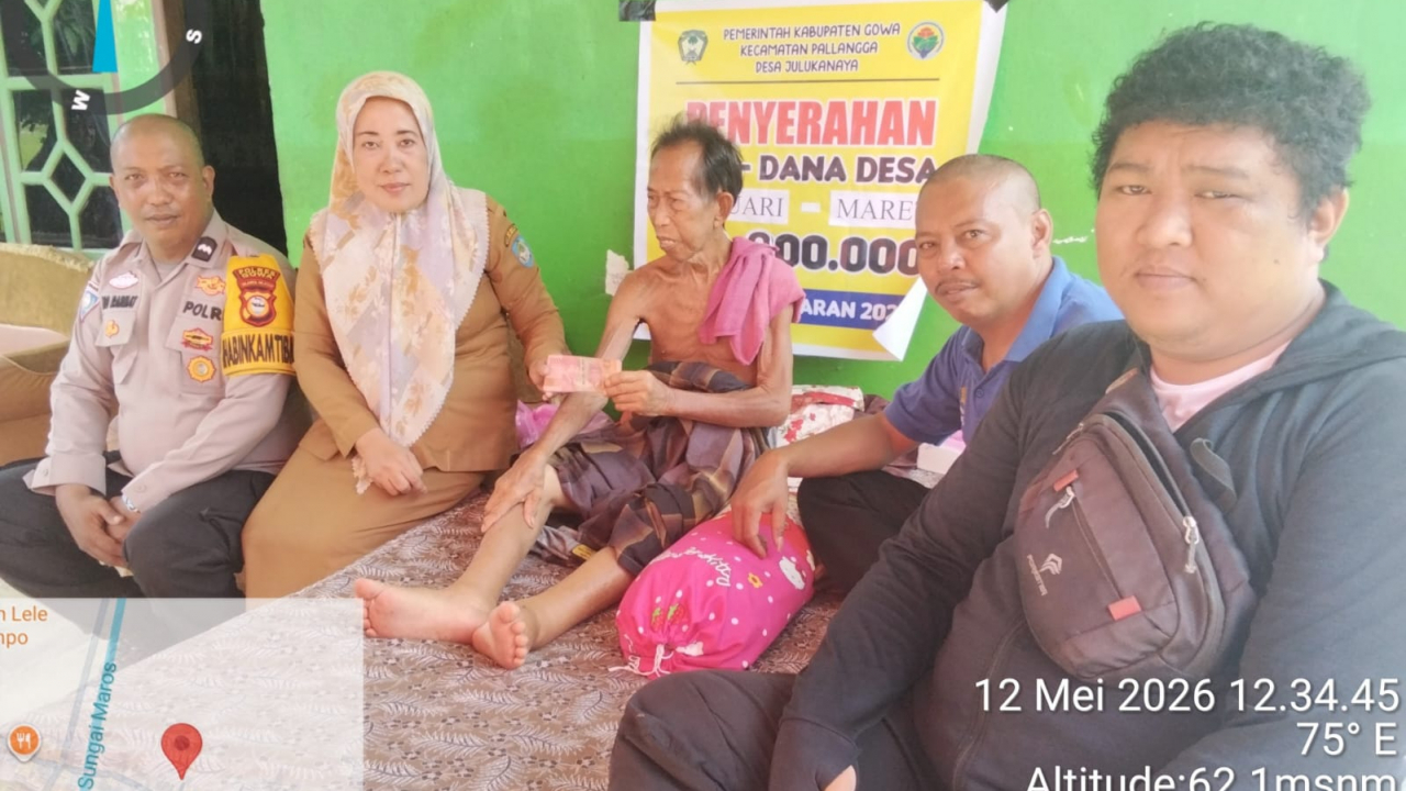 PENYALURAN BLT-DD ( Bantuan Langsung Tunai Dana Desa ) DESA JULUKANAYA, KECAMATAN PALLANGGA, KABUPATEN GOWA