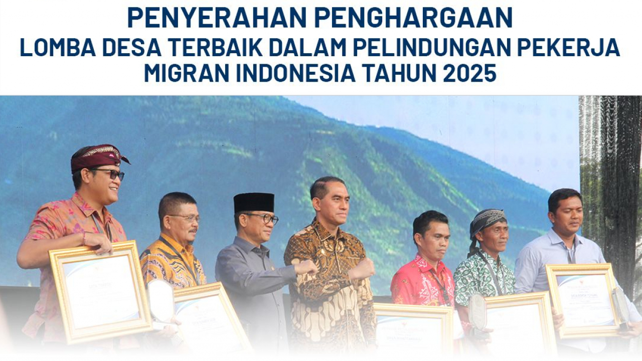 "Desa Bontomanai Gowa Raih Peringkat 3 Nasional Lomba Desa Terbaik Perlindungan Pekerja Migran 2025