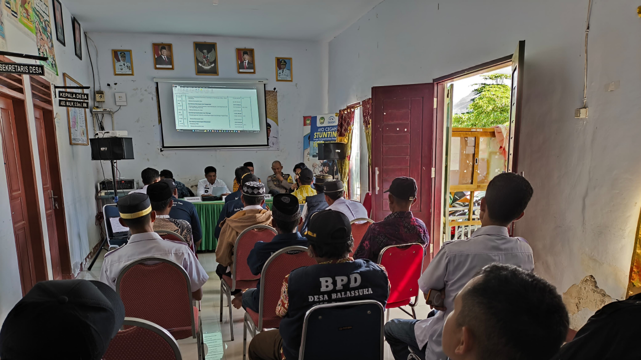 Musyawarah Desa: Pembahasan Perubahan APBDes Desa Balassuka Tahun Anggaran 2025