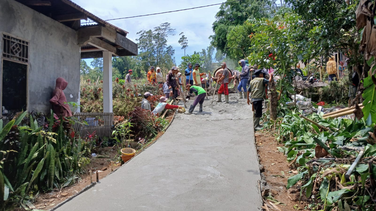 Desa Tonasa Pacu Pembangunan Infrastruktur Tingkatkan Ekonomi