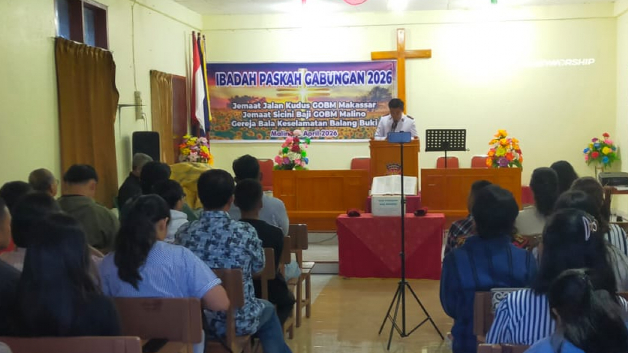 Ibadah Paskah Gabungan Eratkan Umat Kristiani Di Dusun Balang Buki