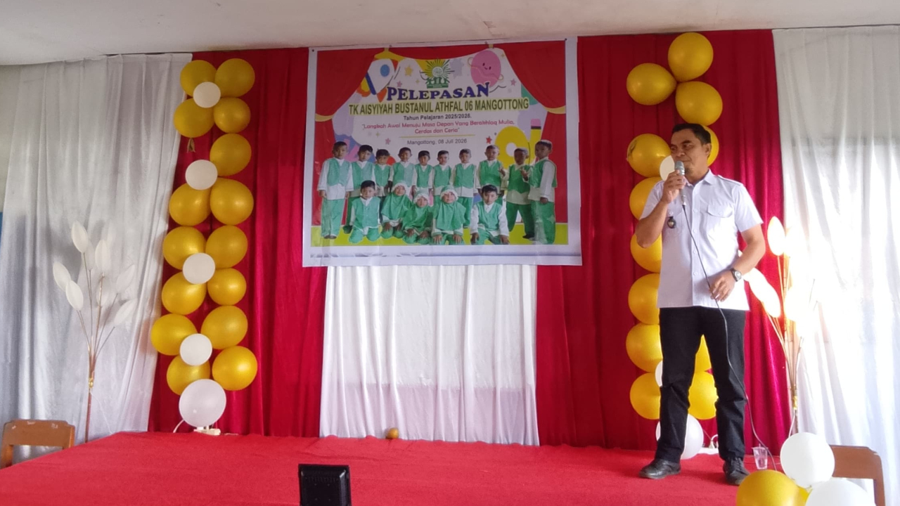 Luluskan Angkatan Pertama, TK ABA 06 Mangottong Gelar Acara Pelepasan Penuh Haru dan Sukacita