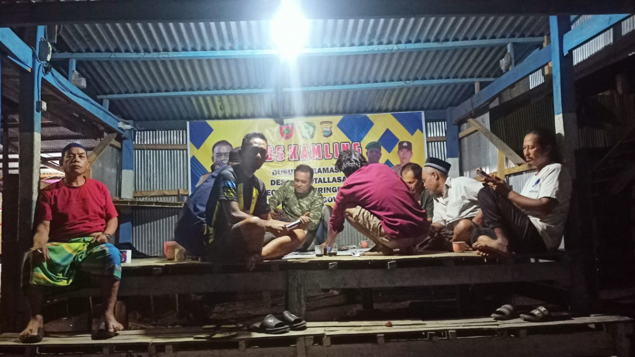 Posko Desa, Gowa Aman! Warga Berutallasa Siaga