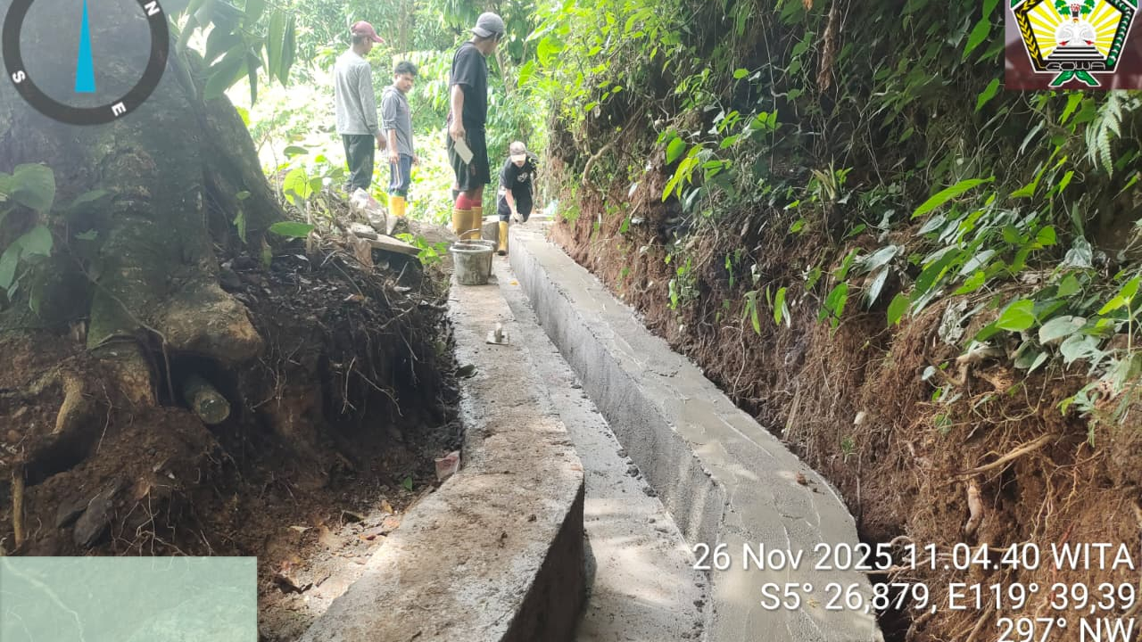 Irigasi Tersier Baturappe Dongkrak Produktivitas Pertanian