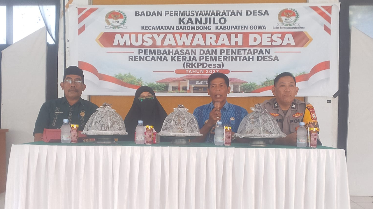 Musyawarah Desa Pembahasan dan penetapan RKPDES 2027