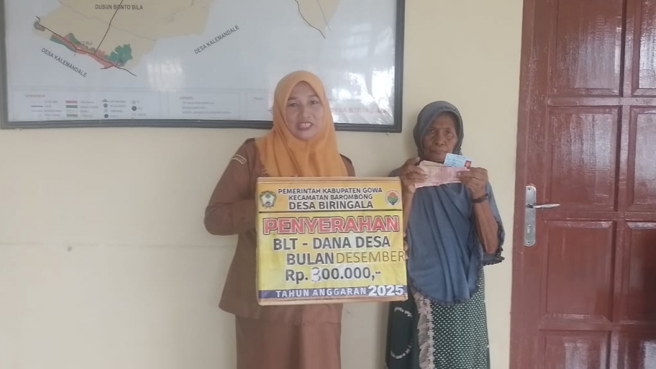 BLT Desa Biringala: Sentuhan Kasih di Tengah Ekonomi Sulit