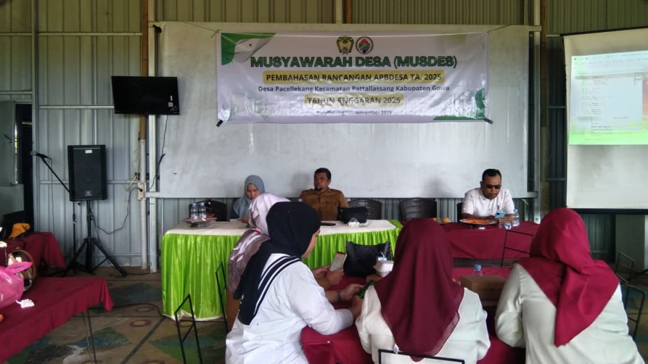 Musyawarah Desa Pembahasan Rancangan Perubahan Ke-dua APBDes Tahun Anggaran 2025