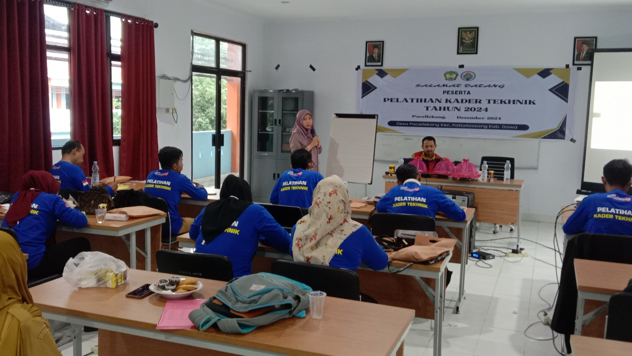 Peningkatan Kapasitas Kader: Pelatihan Teknik Infrastruktur di Desa Pacellekang