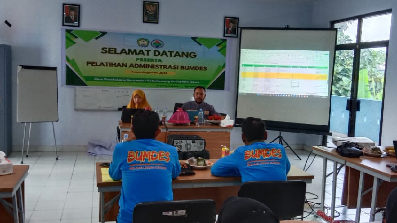 Pelatihan Administrasi BUMDes Bumi Pacellekang Sejahtera Tingkatkan Kapasitas Pengelola