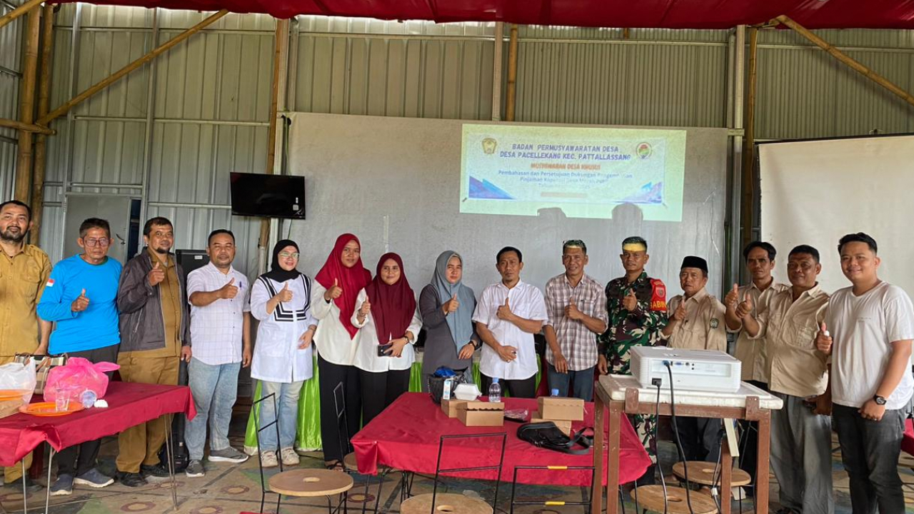Musyawarah Desa Pacellekang: Dukungan Pinjaman Koperasi