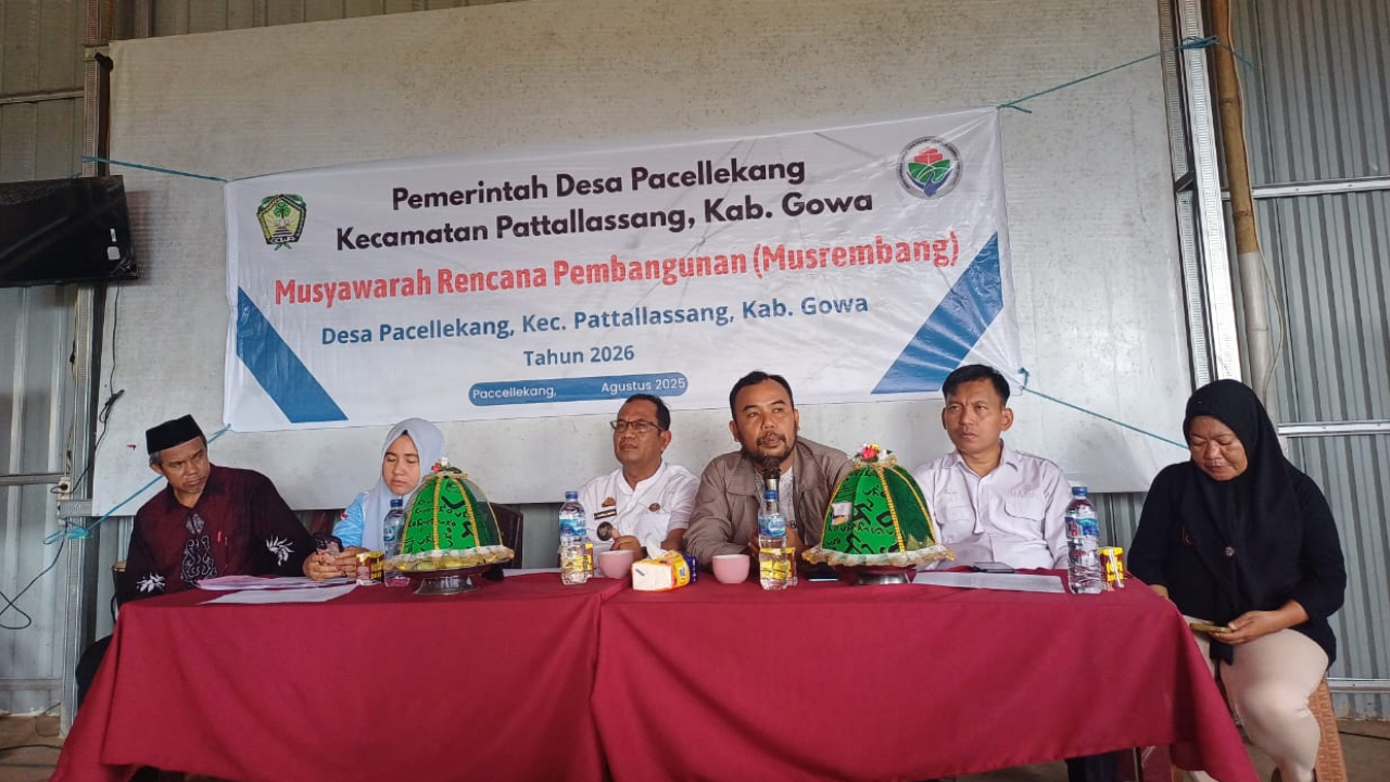 Musrenbang dan Musdis Desa Pacellekang Tahun 2025