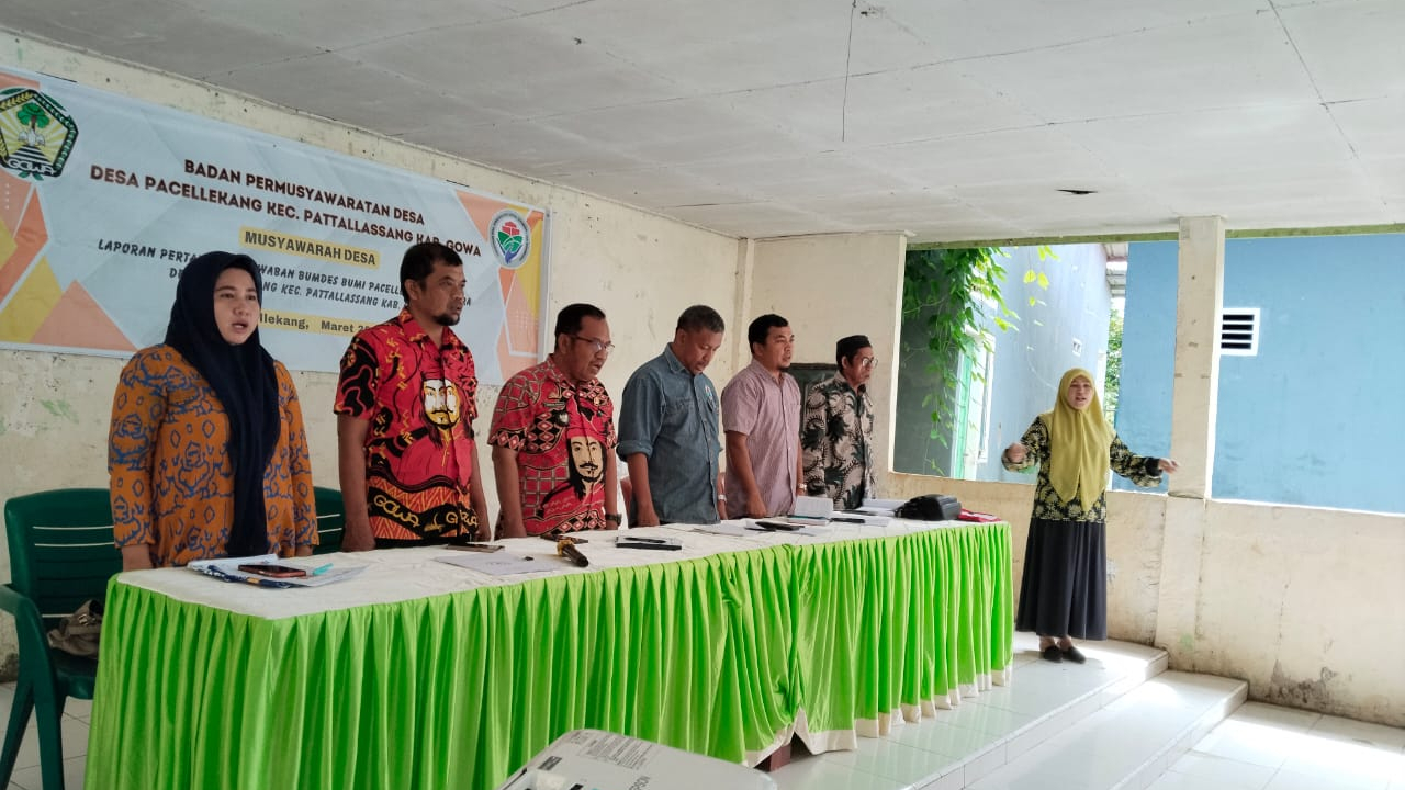 BUMDes Pacellekang: Musyawarah Desa Bahas Laporan Pertanggungjawaban Tahun Anggaran 2024