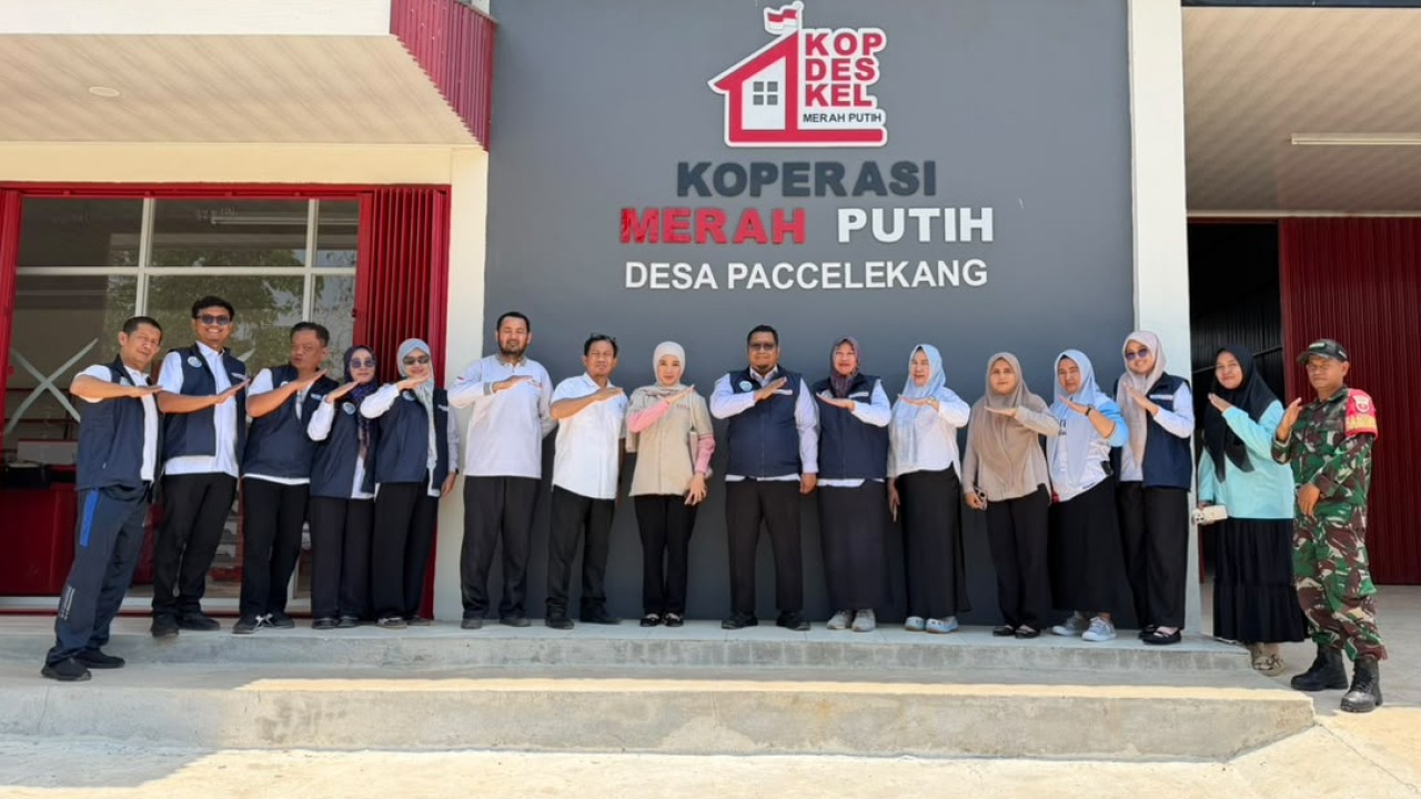 Katalis KDKMP Kunjungi Koperasi Desa Merah Putih Pacellekang, Dorong Penguatan Ekonomi Desa