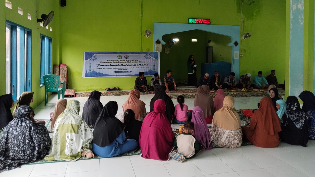 Pencerahan Qalbu Jumat Ibadah di Masjid Nurul Rahman Pacellekang Lama