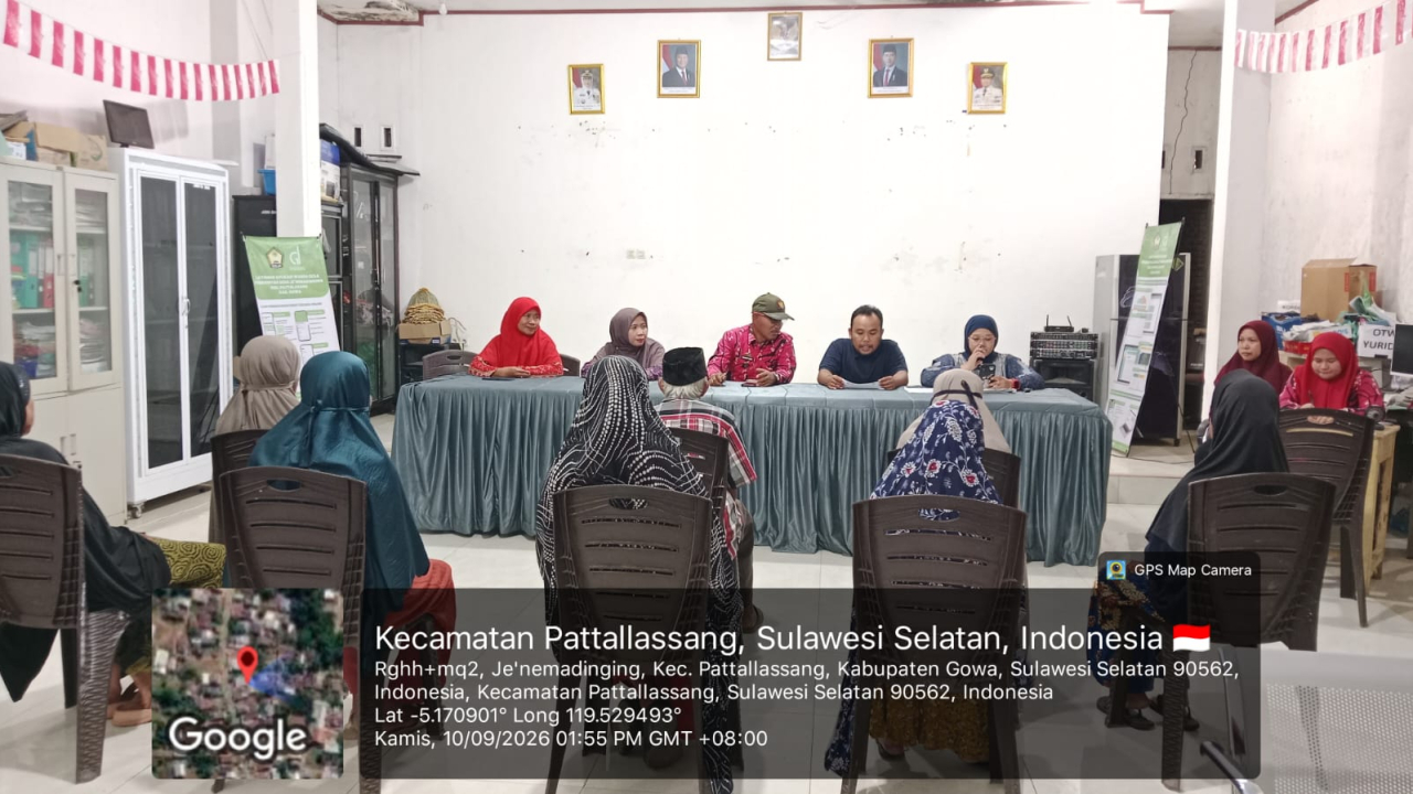 Penyaluran BLT Desa Je'nemadinging Gowa Berjalan Lancar