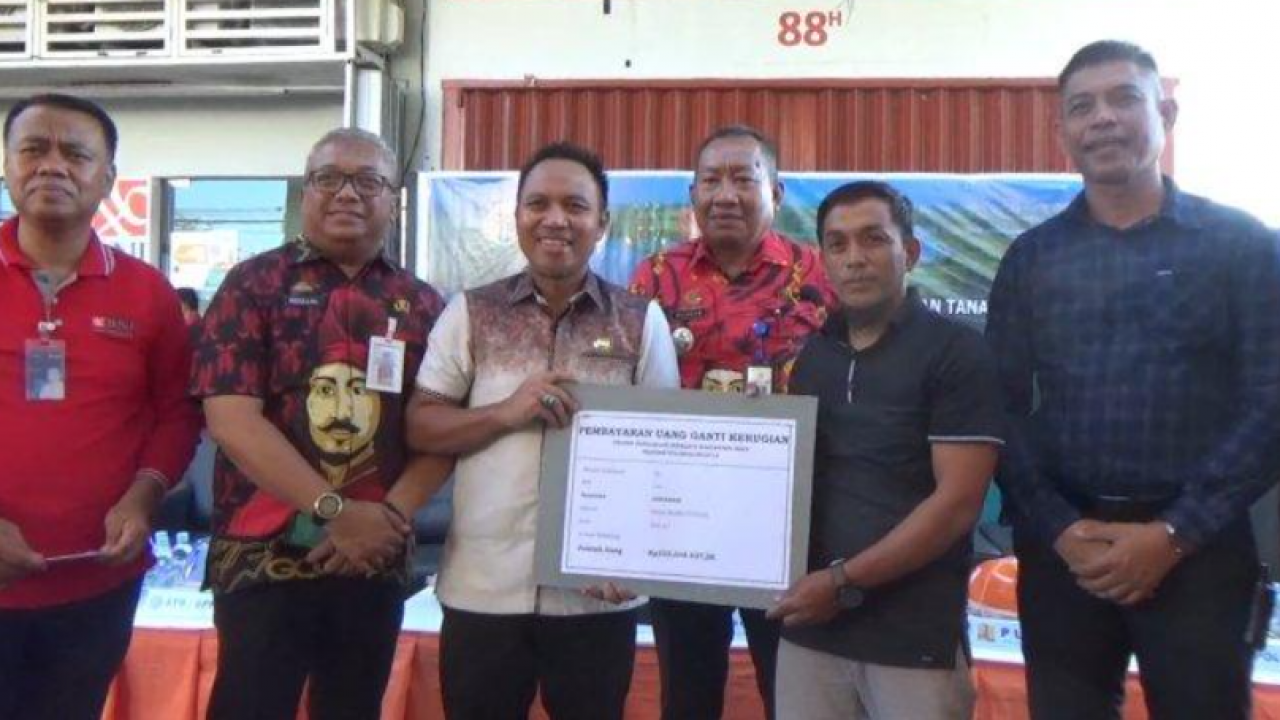 Bahagianya Warga Moncong Loe Gowa Dapat Ganti Rugi Lahan Bendungan Je'nelata