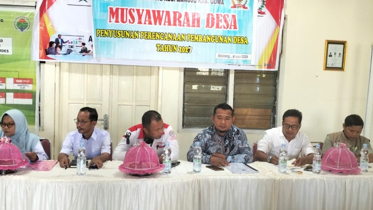 Musdes dan Rembuk Stunting Desa Bilalang Susun RKP Desa 2027