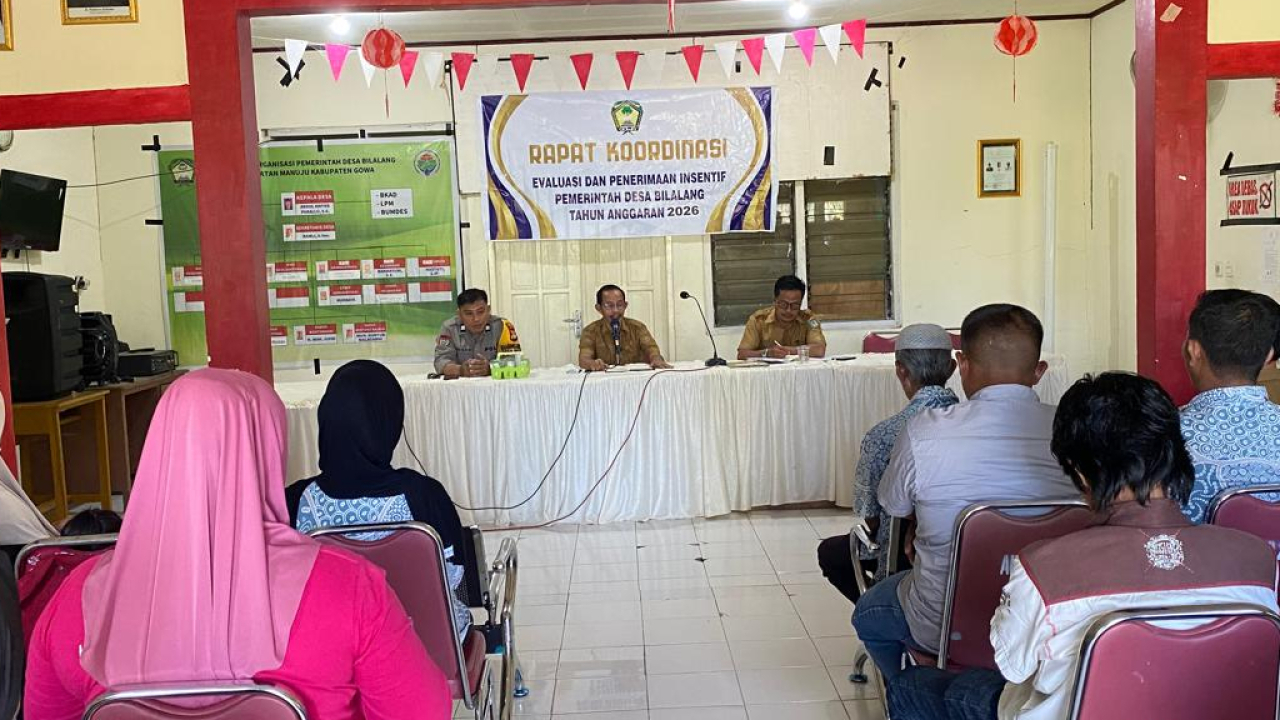 Pembangunan Desa Bilalang Gowa Fokus pada Kesejahteraan Warga