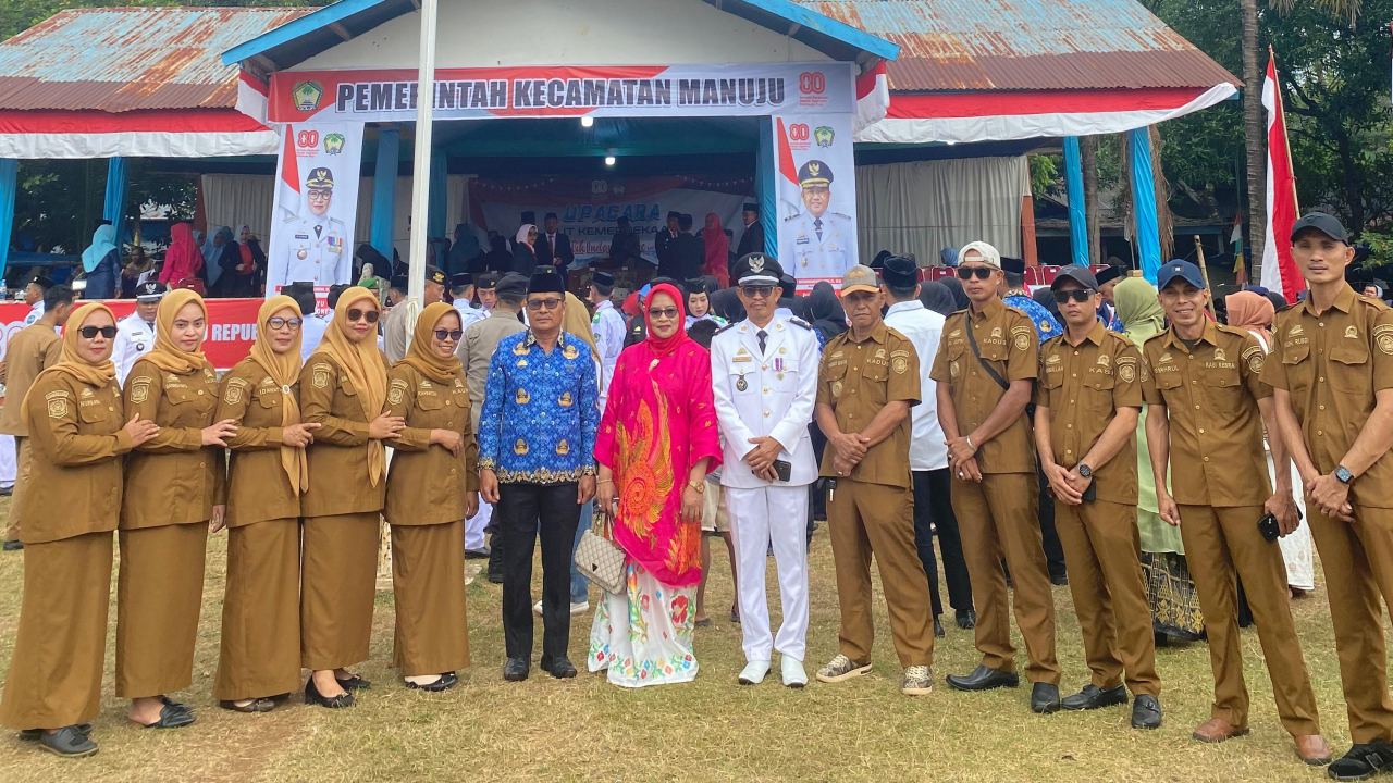 Peringatan HUT RI ke-80 di Desa Bilalang