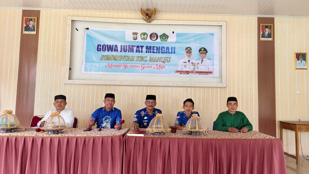 Gowa Ju'mat Mengaji Pemerintah Kecematan Manuju