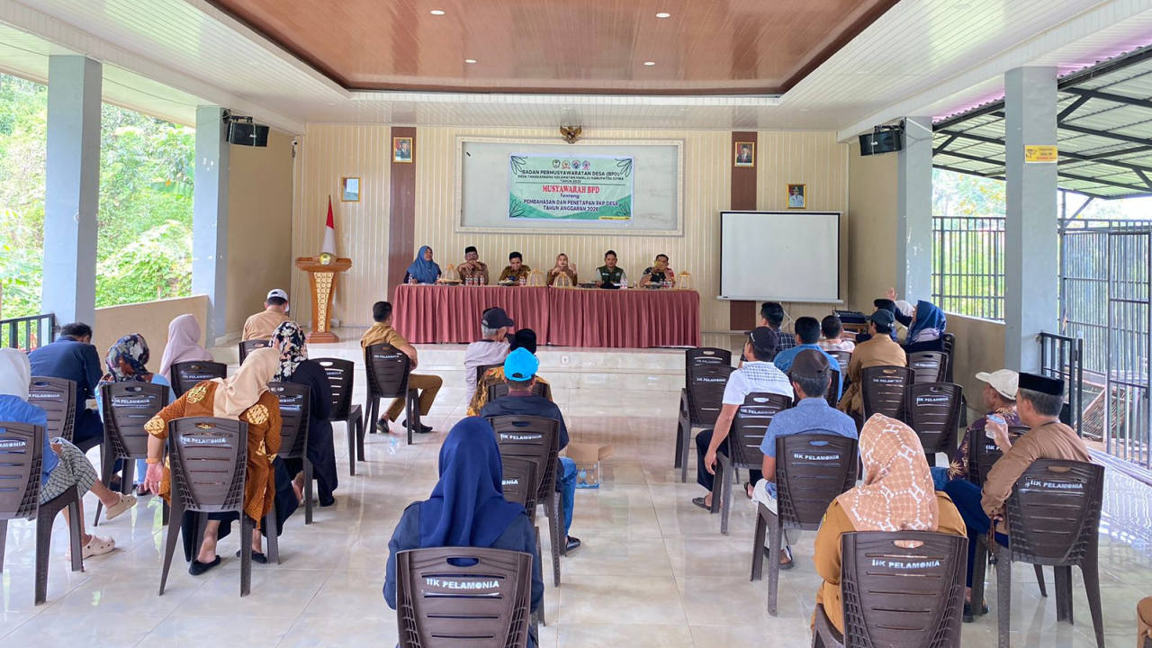 Musyawarah Desa: Penetapan RKP Desa Tanakaraeng Tahun Anggaran 2026