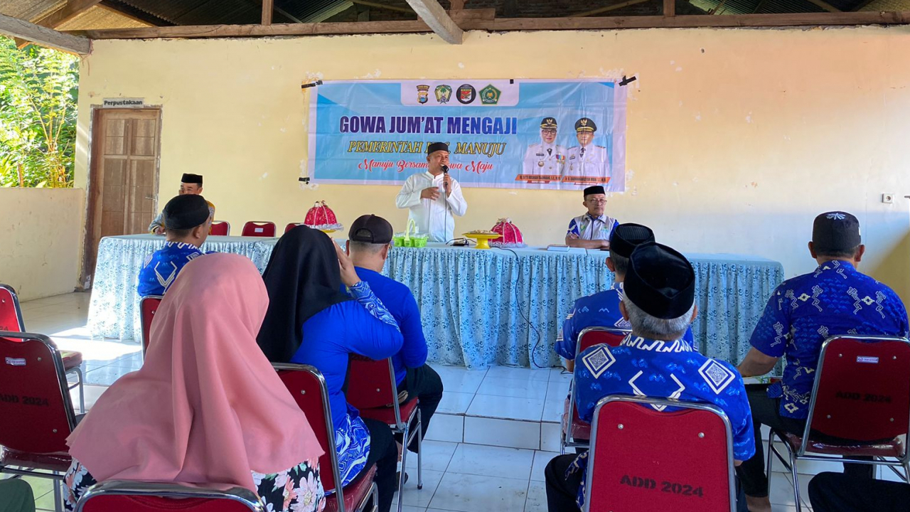 Gowa Jum"at Mengaji Tingakat kecematan Manuju