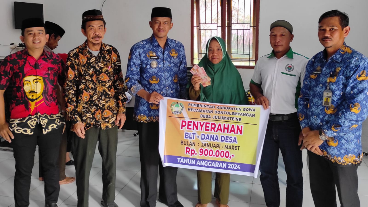 Penerimaan Bantuan Langsung Tunai (BLT-DD)