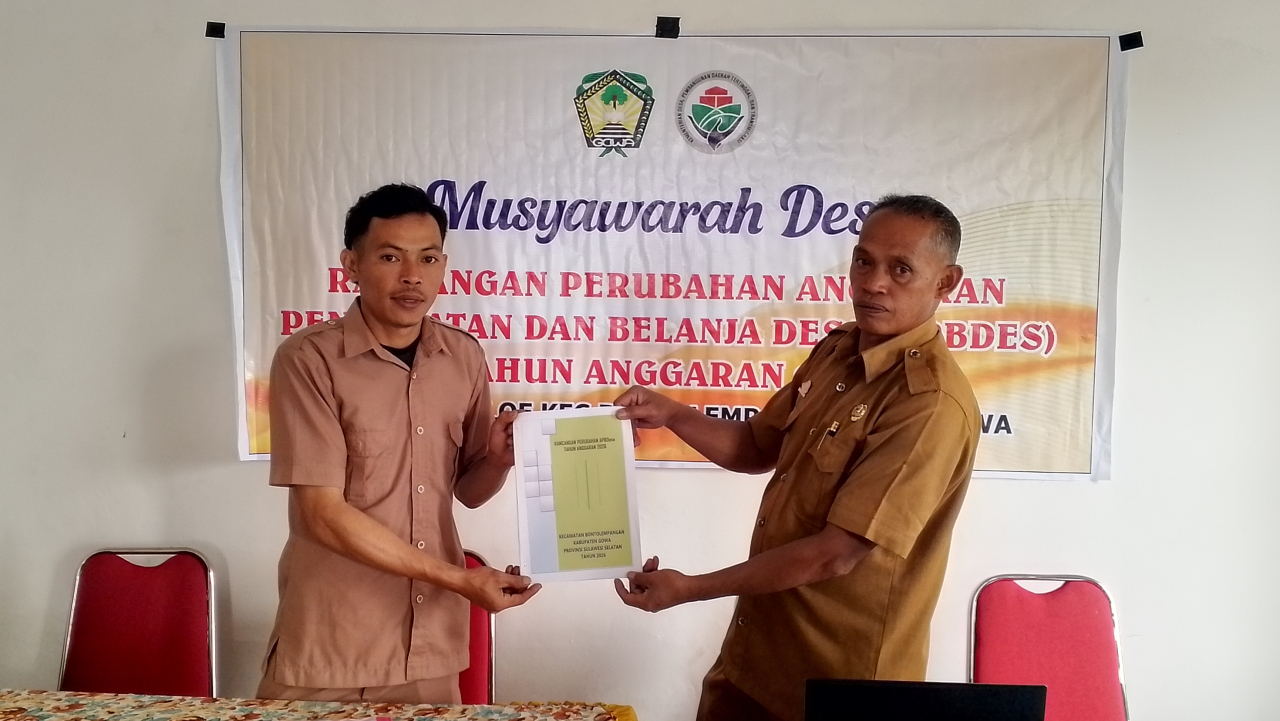 Pemerintah Desa Bontoloe Gelar Musyawarah Desa untuk Perencanaan Pembangunan