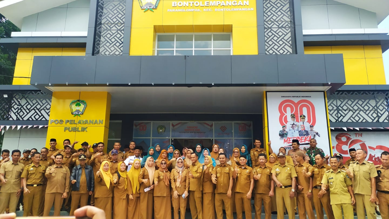 Kunjungan Kerja Ibu Bupati Gowa ke Kecamatan Bontolempangan