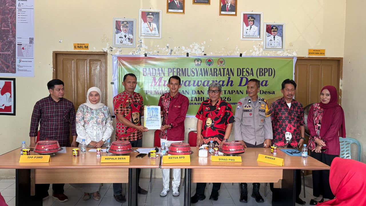 Musyawarah Desa Pabundukang Tetapkan RKPD Desa Tahun 2026