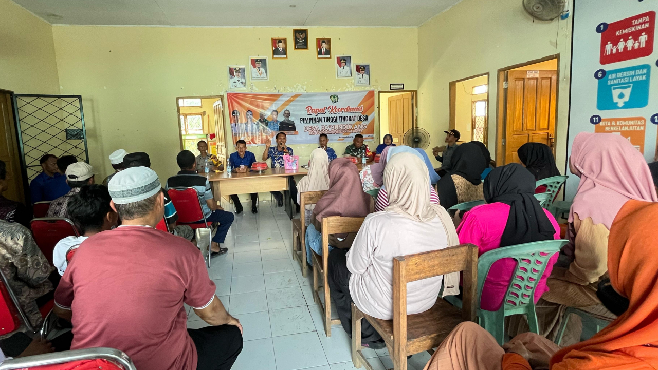 Rapat Koordinasi desa pa'bundukang