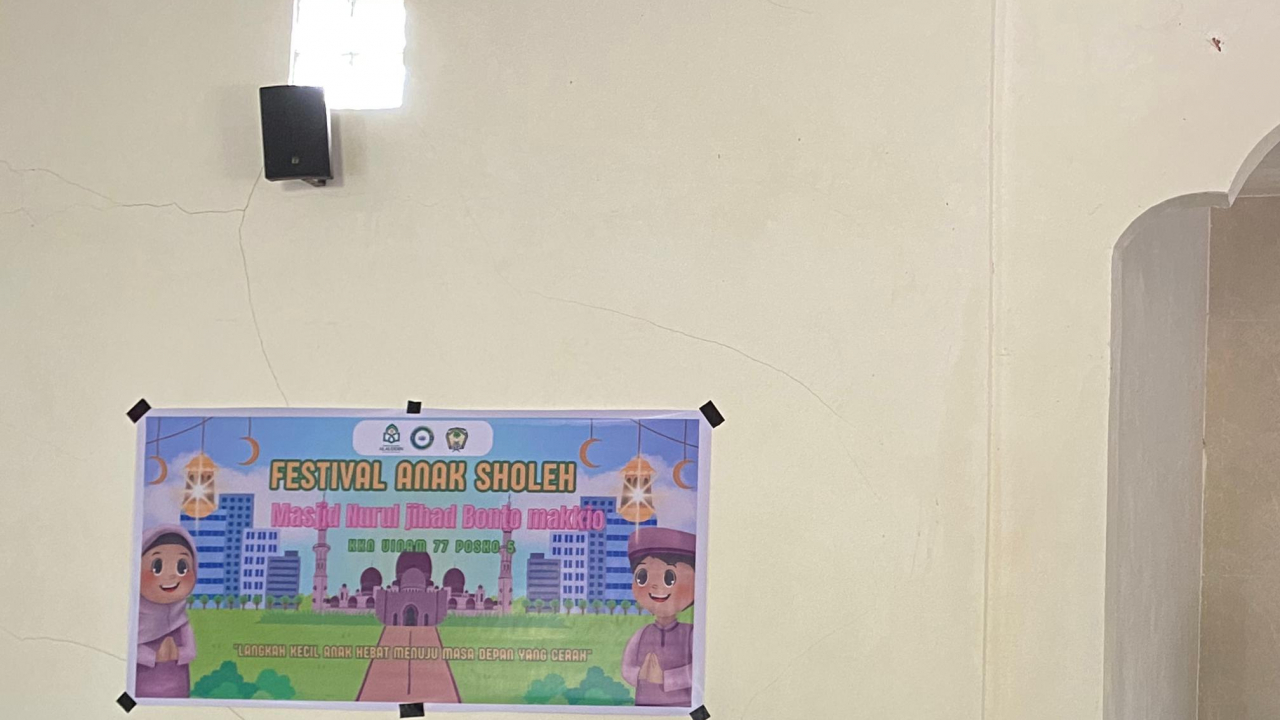 Pemerintah Desa Pabundukang Hadiri Pembukaan Festival Anak Sholeh KKN UIN Alauddin