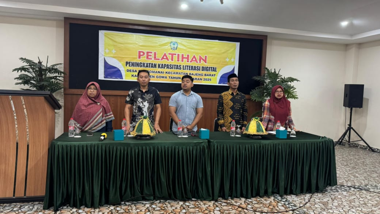 Peningkatan Kapasitas Literasi Digital bagi Masyarakat Desa Bontomanai