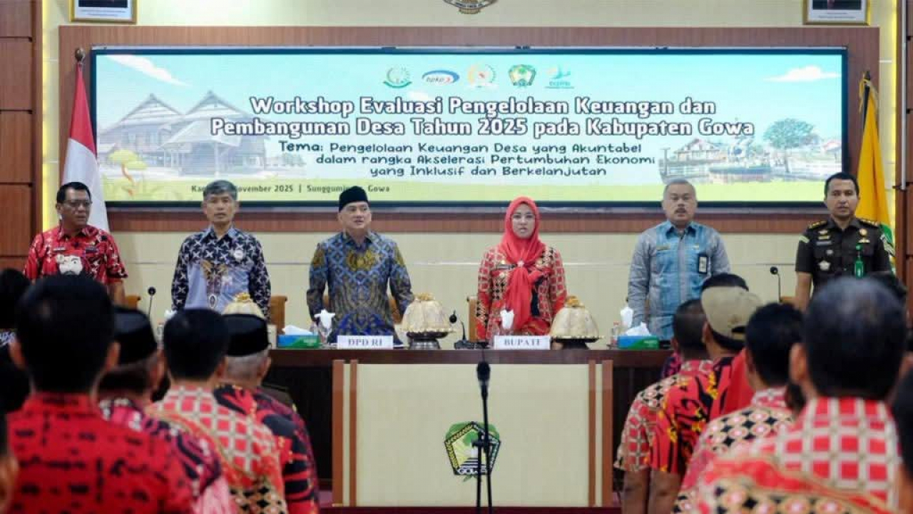 Workshop Pengelolaan Keuangan Desa 2025 Dihadiri Kepala Desa