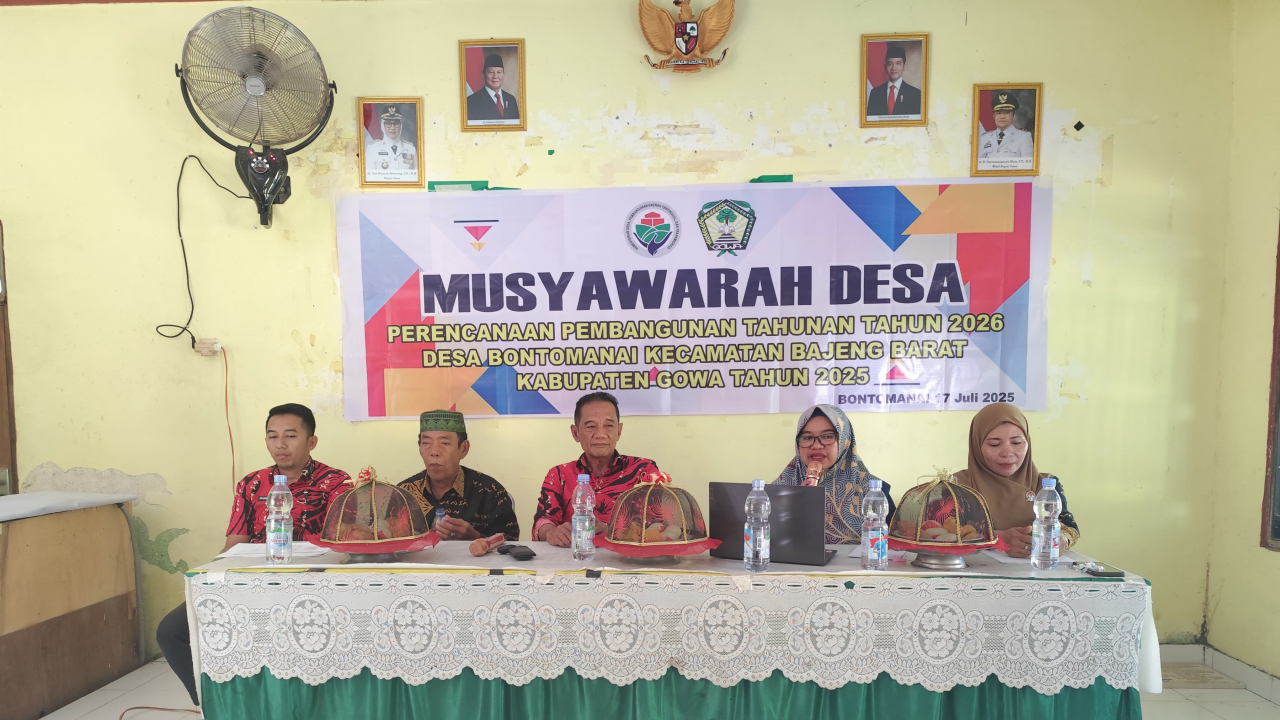Musyawarah Desa Bontomanai: Merancang Pembangunan Tahun 2026