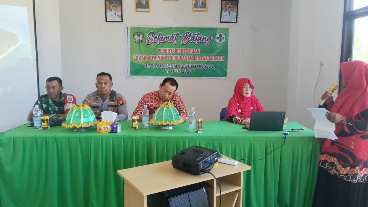 Laporan Kegiatan : Lokakarya Mini Lintas Sektor di Puskesmas Gentungang