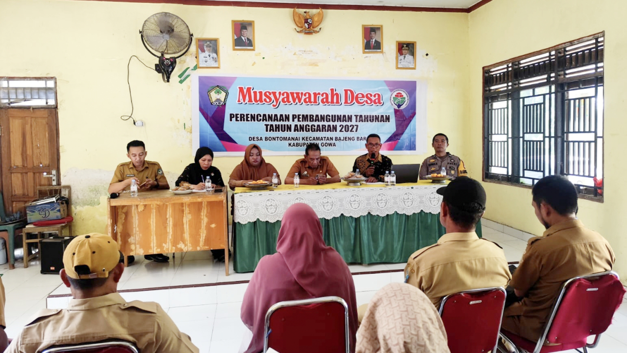 Penyusunan RKPDesa Bontomanai 2027 Fokus pada Pembangunan