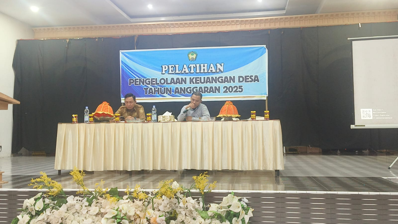 Pelatihan Pengelolaan Keuangan Desa