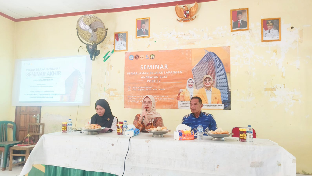 Seminar Akhir Mahasiswa PBL UNM di Desa Bontomanai Gowa 2026