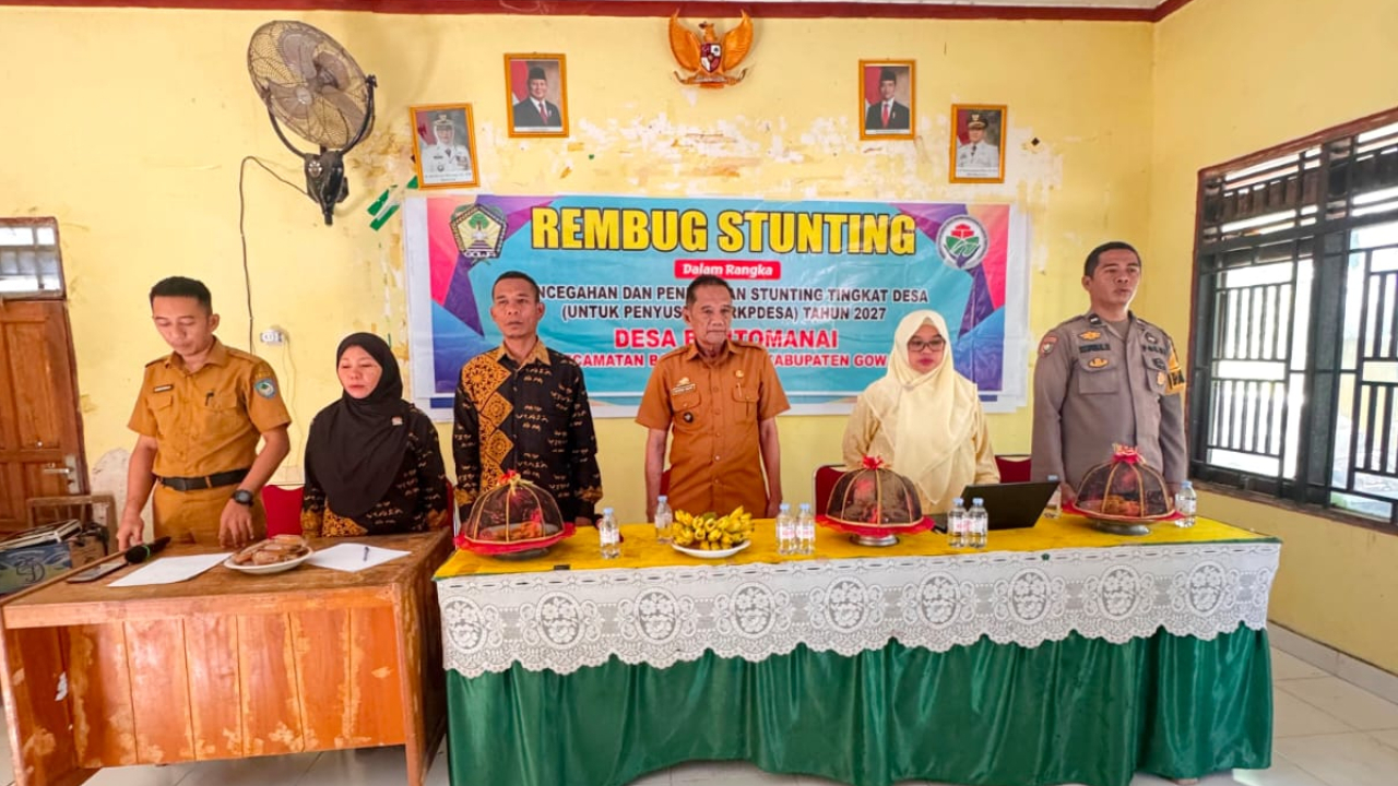 Rembuk Stunting Desa Bontomanai Fokus Susun RKP Desa Tahun 2027
