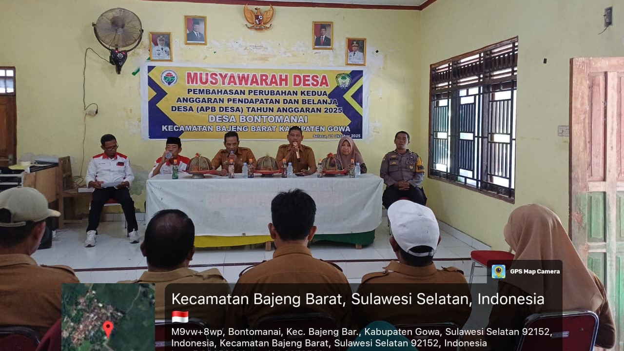 APB Desa Bontomanai 2025 Direvisi Lewat Musyawarah